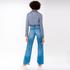Blouse, navy-blue