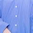 Blouse, blue-white