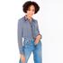 Blouse, navy-blue
