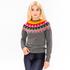 PULLOVER, grau multi