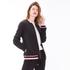 SWEAT JACKET, black-red