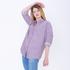 Blouse, navy-white-red