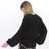 BLUSE, pure black