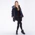 PARKA, melton blue