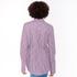 Blouse, navy-white-red