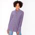 Blouse, red-pink-lightblue-navy-white