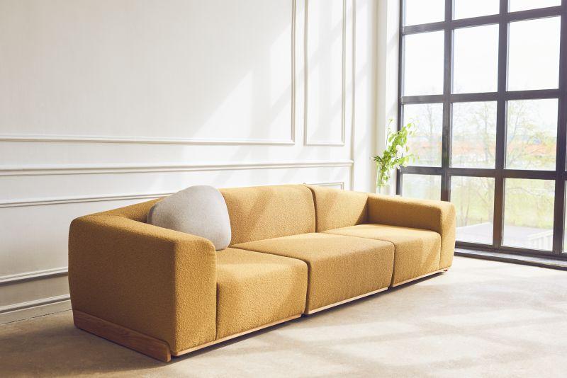 Designer-Sofa Wohnzimmer freistehend