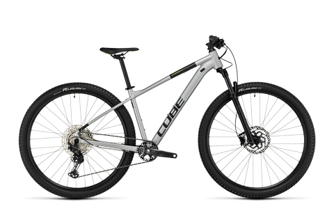 Cube Attention SLX silvergrey´n´lime / RH: S