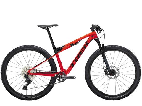 Trek Supercaliber 9.6 / RH M / Radioactive Red /Trek Black