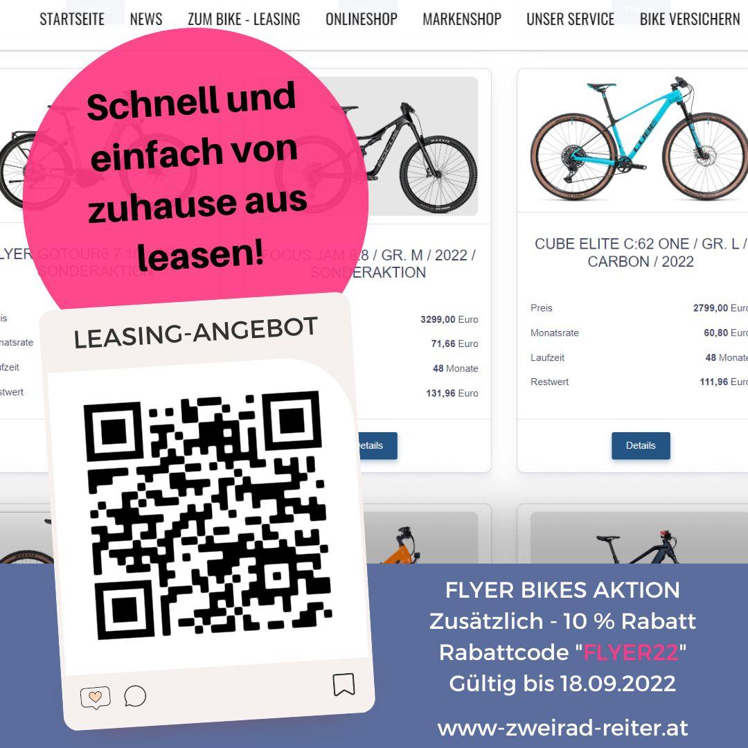 Dein Traumbike mit sLEASING direkt auf unserer Website!