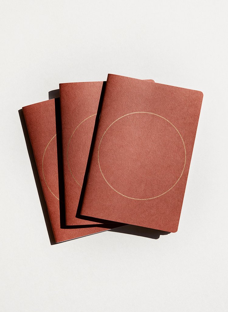 NOTIZHEFT Rost | Blanco | Artikelnummer: 12 16062020 6