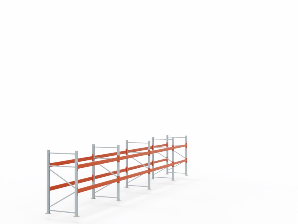 Palettenregal H 2 m | L 10,4 m | T 1,1 m | 33 Palettenplätze