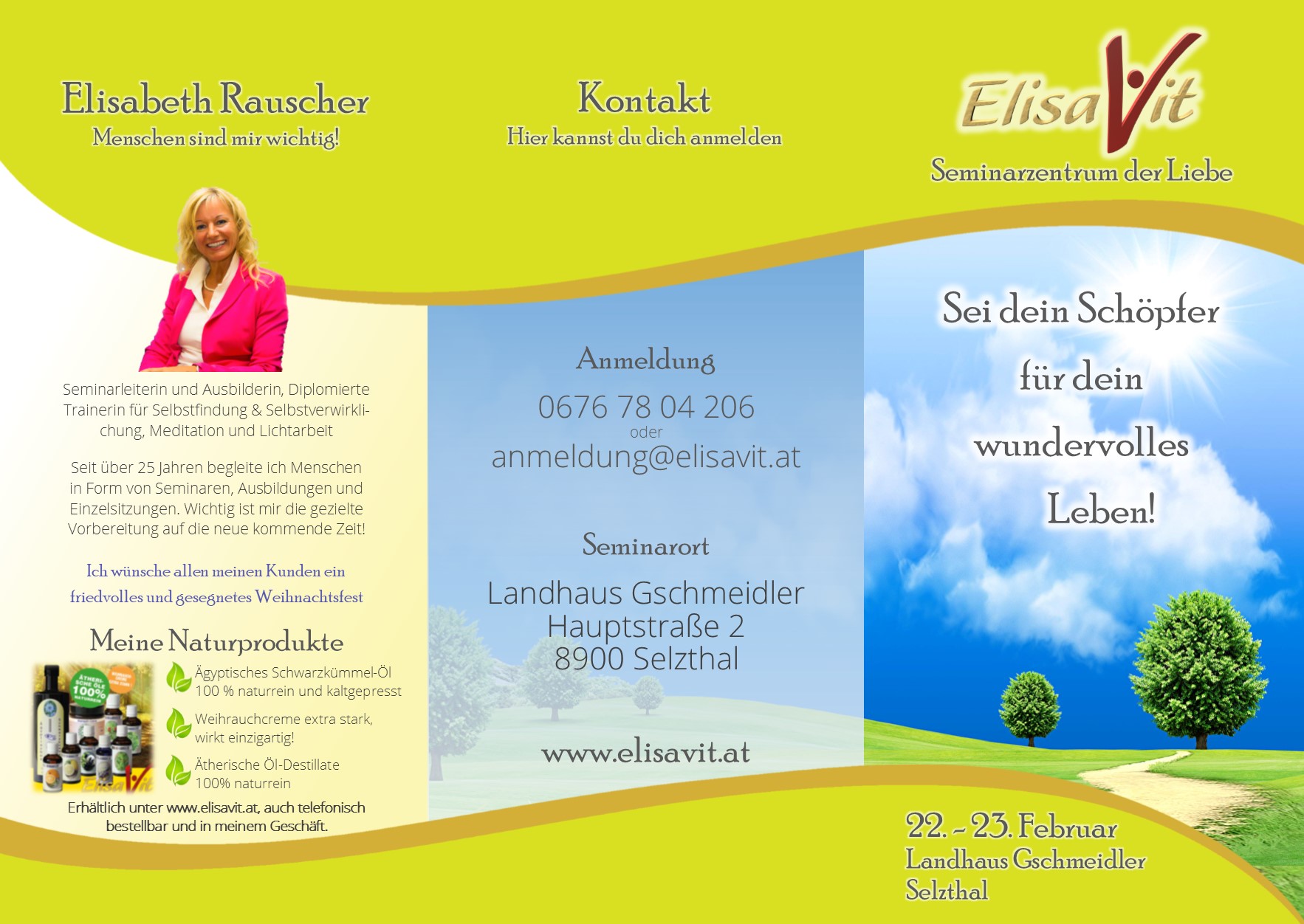 Sei dein Schöpfer für dein wundervolles Leben!