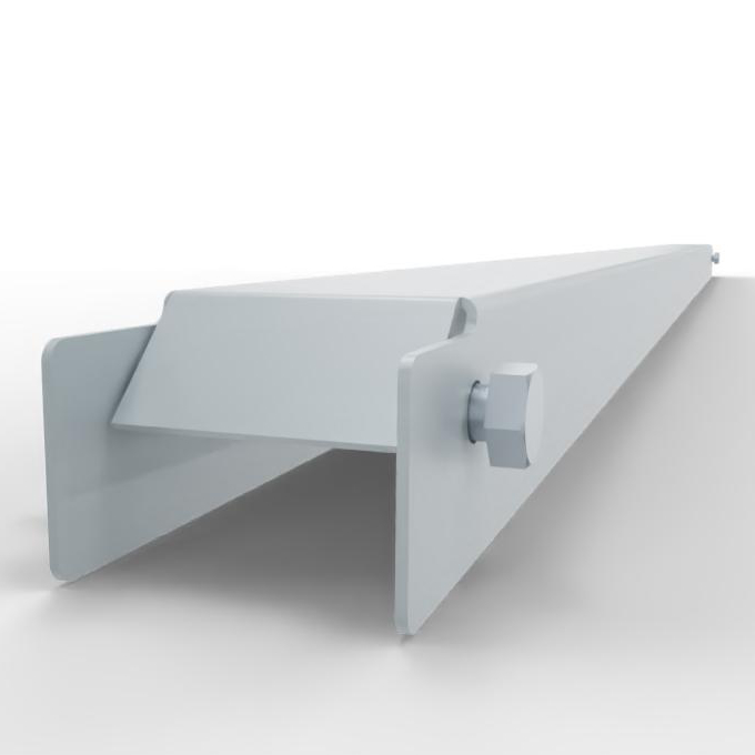 Diagonalstrebe für Palettenregal-Ständer ERU 100B25 | USZ 1186 mm