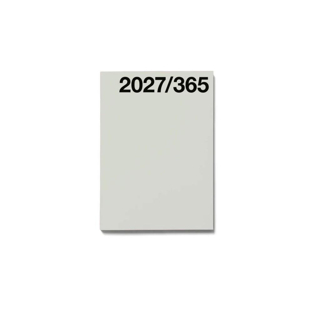 2027/365 Taschenkalender / Basic Planner | Grau / Grey | Artikelnummer: delhaas_2027_grau
