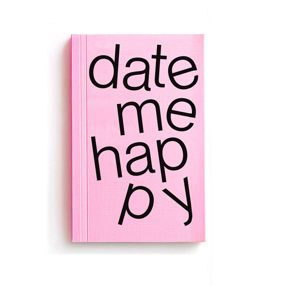 Immerwährender Wochenkalender / Undated Journal "Date Me Happy" Edition Julie Joliat | Rosa / Pink | Artikelnummer: julie_joliat_zeitlos_rosa