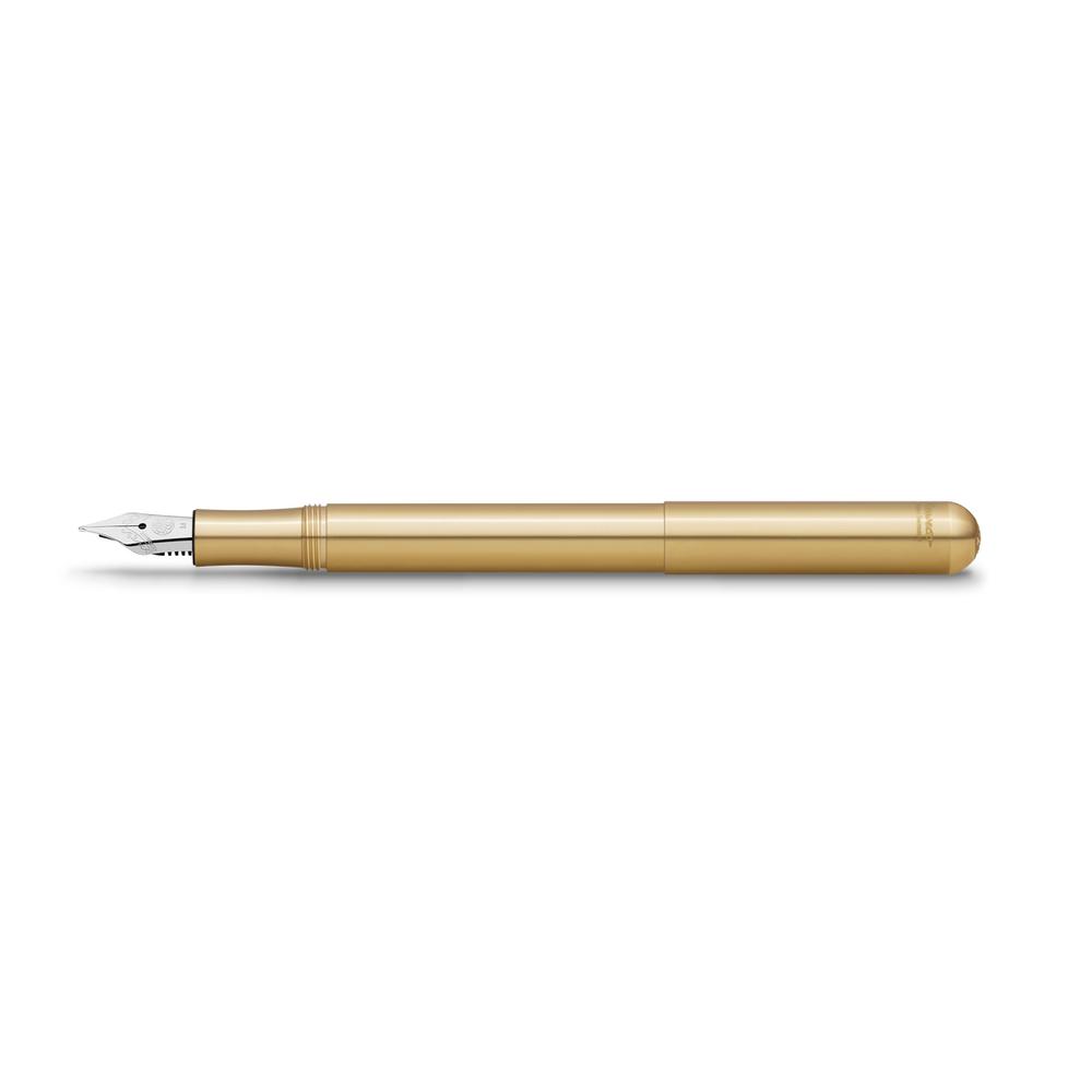 Kaweco Liliput Messing Füllfederhalter / Brass fountain pen | Feine Feder / Fine nib | Artikelnummer: Ka_lili_brass_F