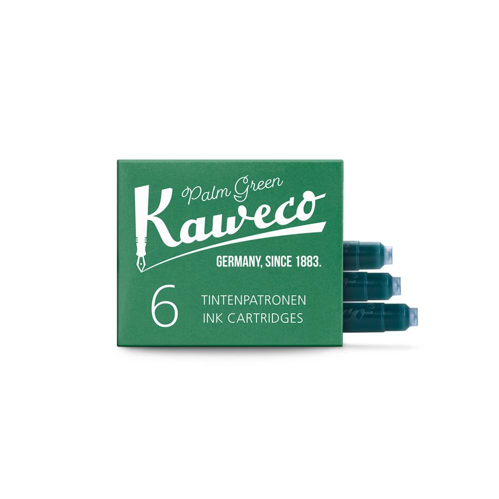 Kaweco Tintenpatronen / Ink cartridges | Grün / Green | Artikelnummer: kawecotintgr