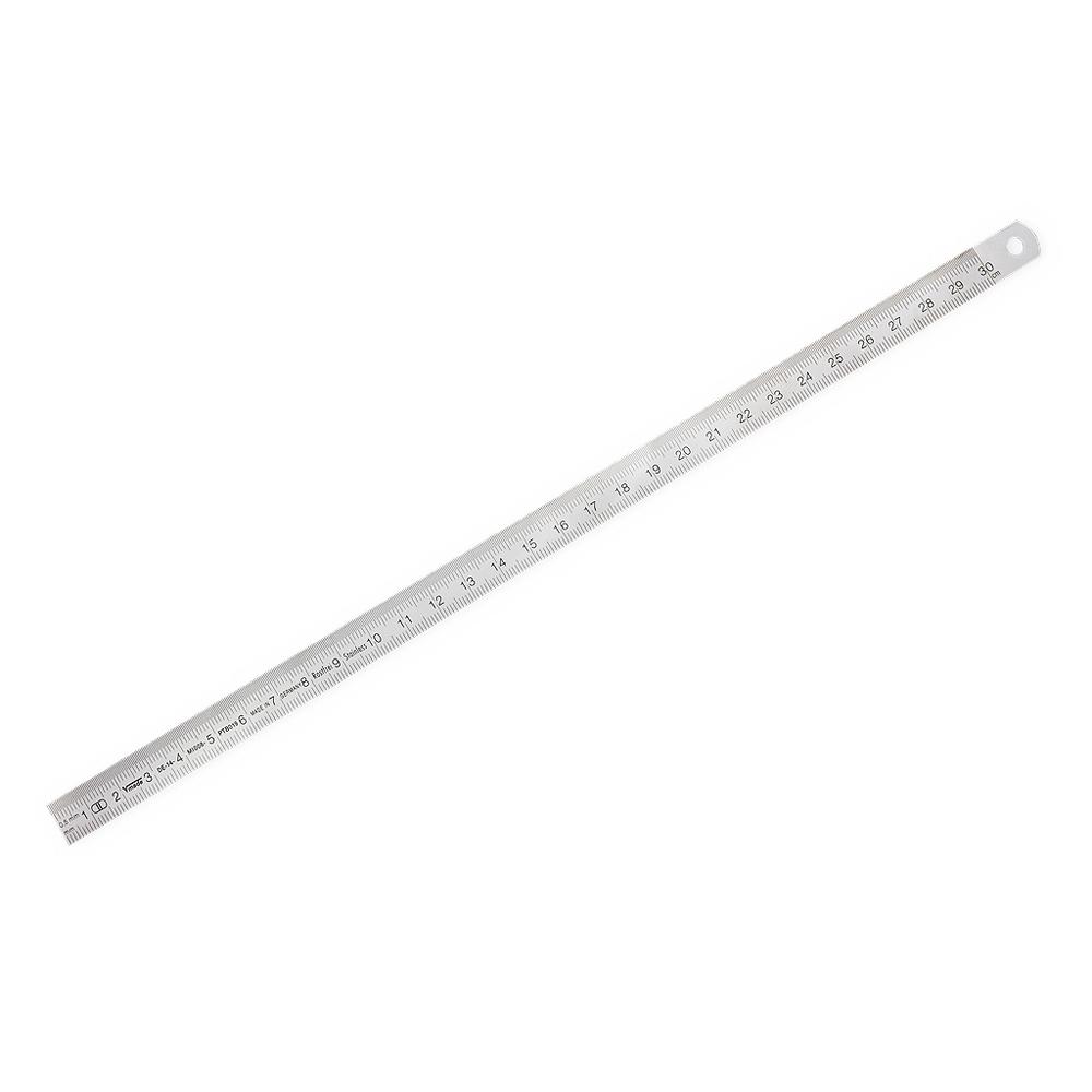 Ultradünnes Stahllineal / Super slim Ruler | 30 cm | Artikelnummer: 30cm