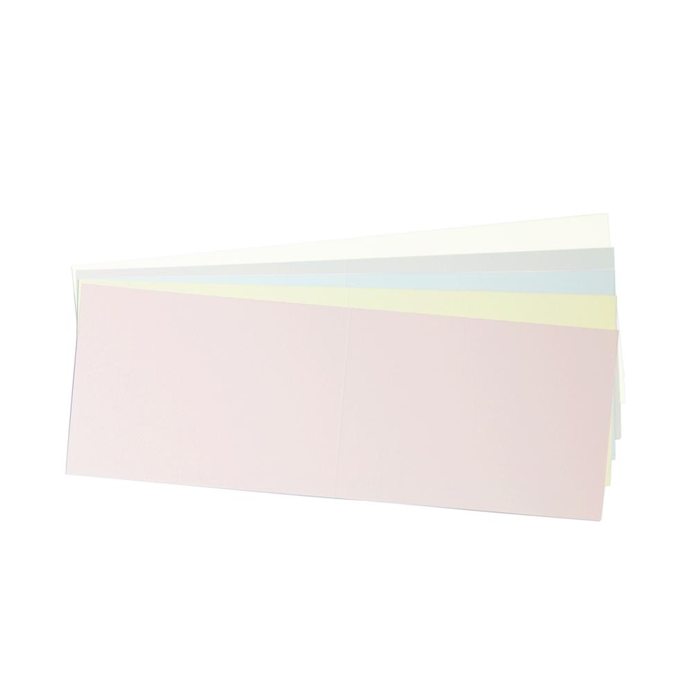 Rivoli A6 Doppelkarten quer / A6 double cards landscape | Rosa / Rose | Artikelnummer: 555.244.rosa.a6.quer