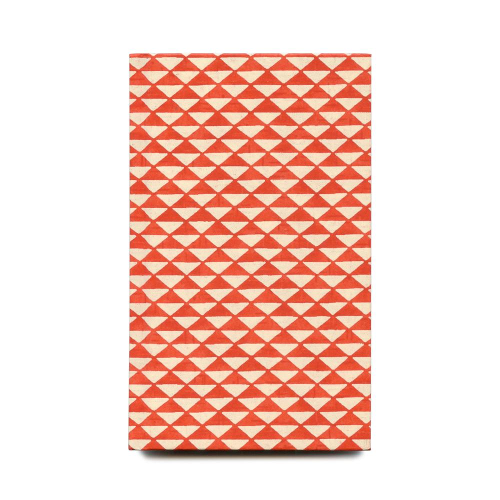 2027 Kleiner Kalender CARTA PURA / Katazome Pocket Diary | Dreiecke / Triangles | Artikelnummer: 327_dreiecke