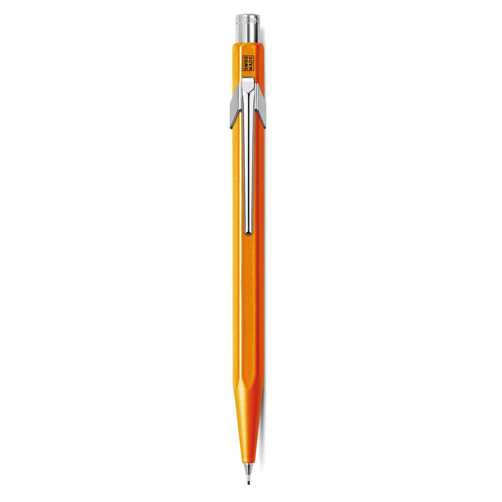 Caran d'Ache Minenhalter 844 Fluo Line / Mechanical pencil 844 | Neon Orange / Fluo orange | Artikelnummer: 844.030-neonorange