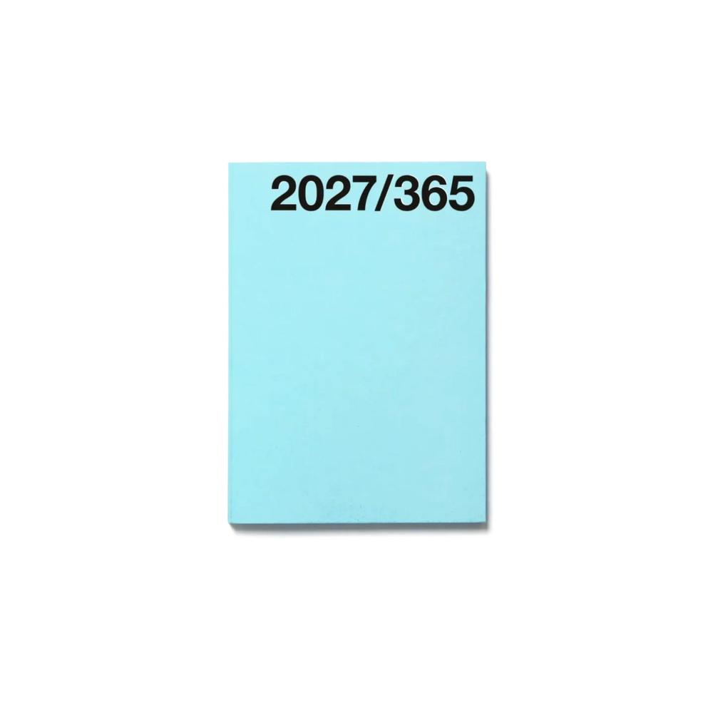 2027/365 Taschenkalender / Basic Planner | Hellblau / Light blue | Artikelnummer: delhaas_2027_hellblau