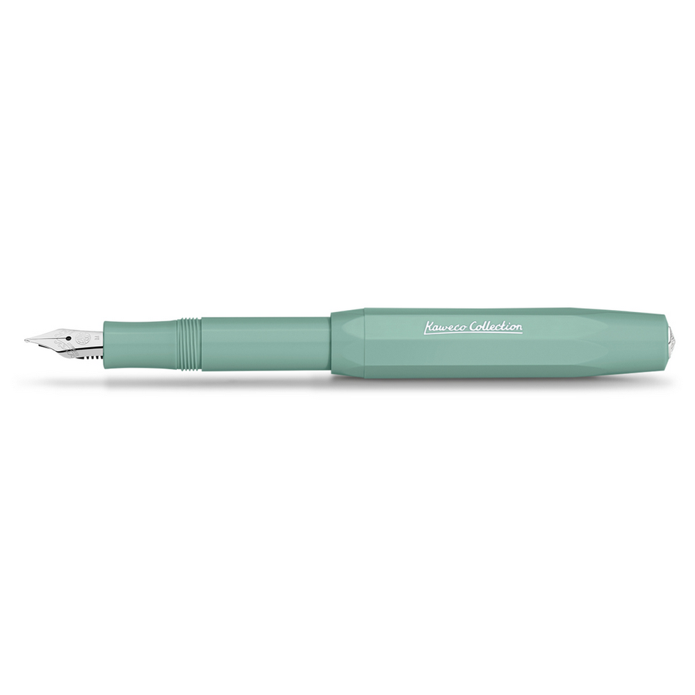 Kaweco Collection Füllfederhalter Smooth Sage / Fountain pen smooth sage | Medium Feder / Medium nib | Artikelnummer: Kaweco_sport_sage