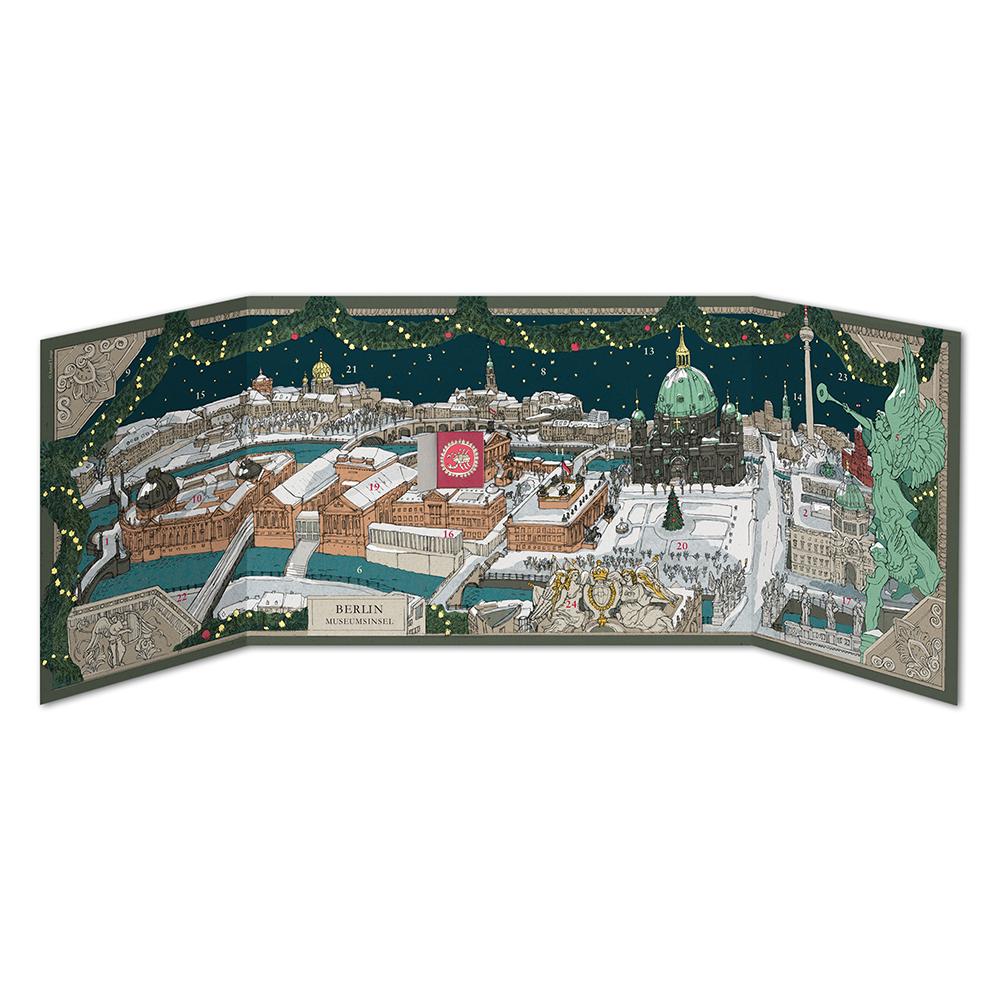 Adventskalender Museumsinsel / Advent Calendar Berlin | Design by Astrid Lange | Artikelnummer: advent_berlin