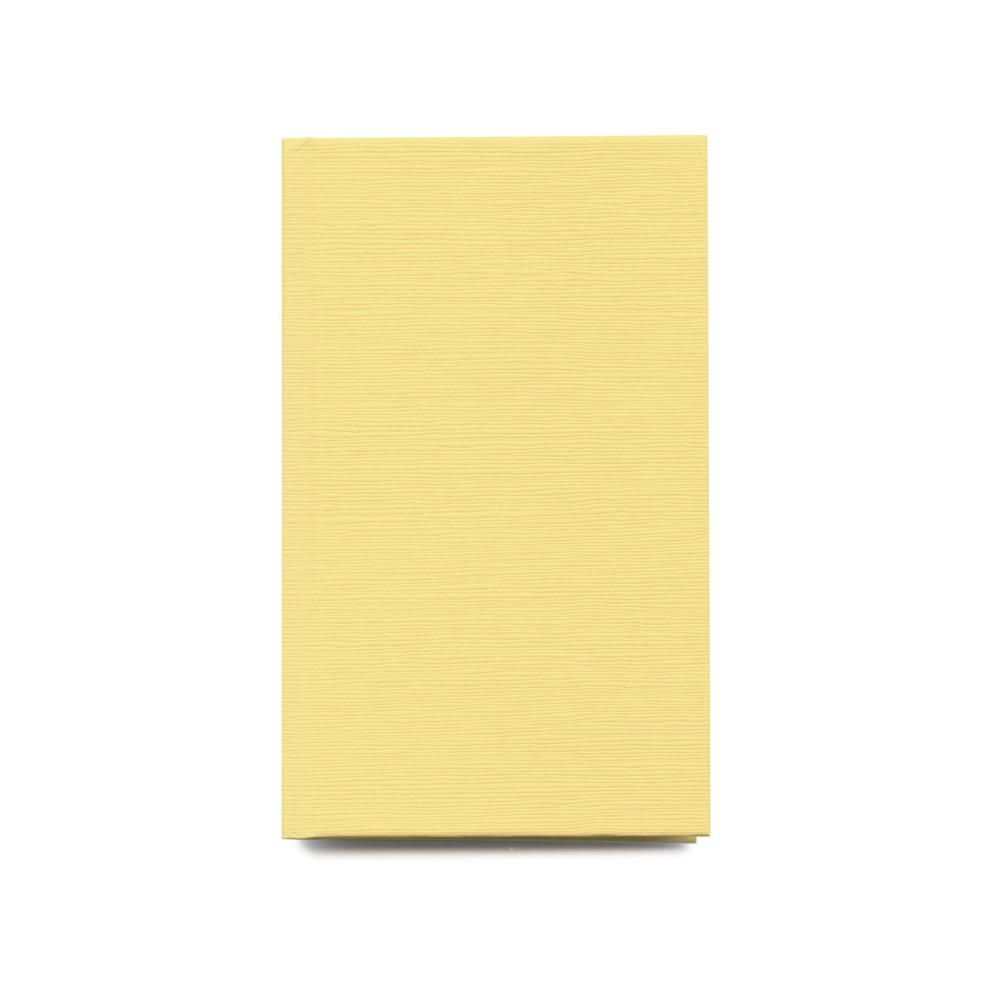 2027 Kleiner Kalender CARTA PURA / Tsumugi Pocket Diary | Gelb / Yellow | Artikelnummer: 326_gelb