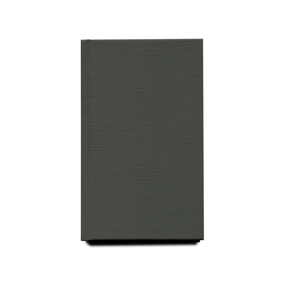2027 Kleiner Kalender CARTA PURA / Tsumugi Pocket Diary | Dunkelgrau / Dark grey | Artikelnummer: 308_grau