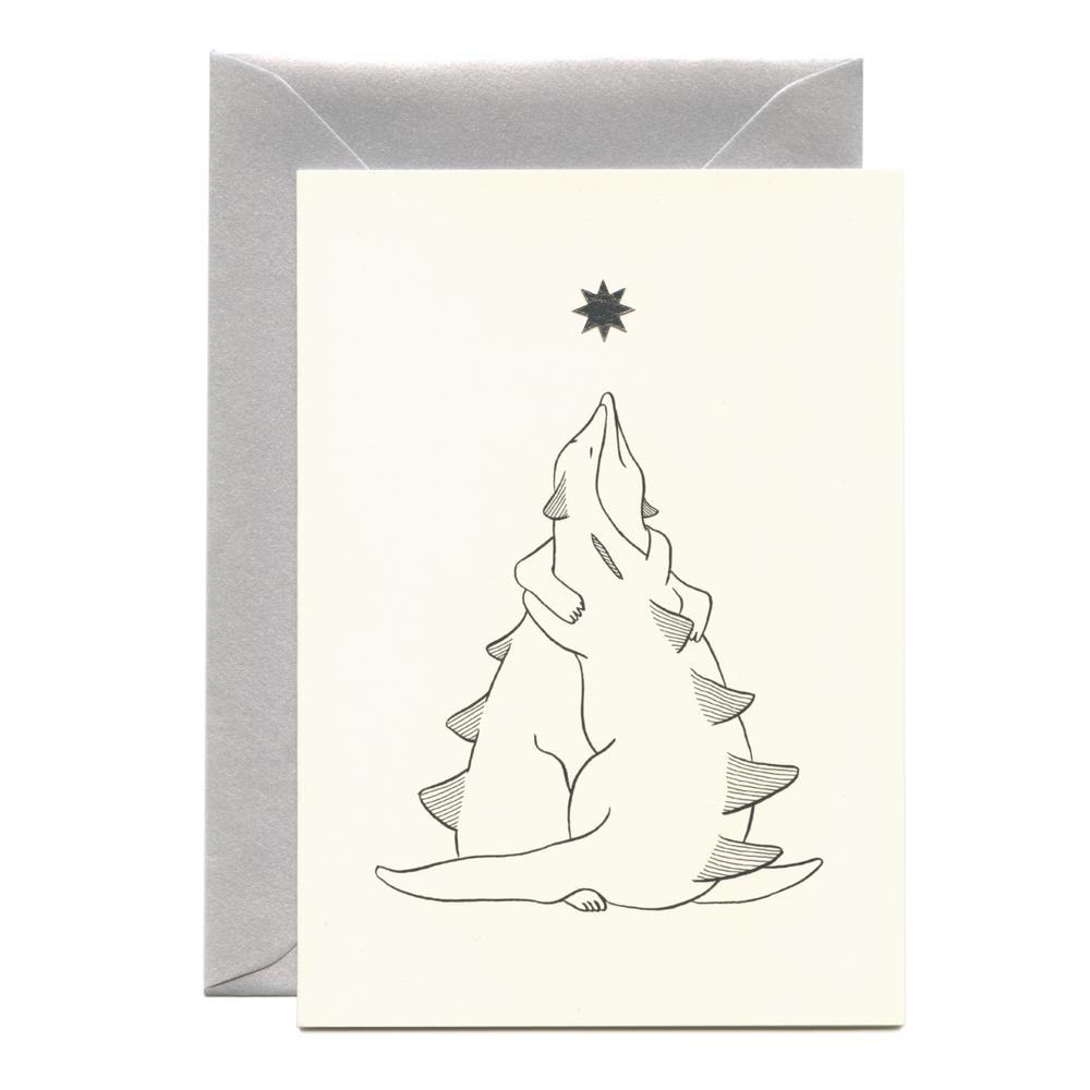 Happy Stegmas! Weihnachtskarte / Christmas card | Illustration Lilli Gärtner | Artikelnummer: lilli03