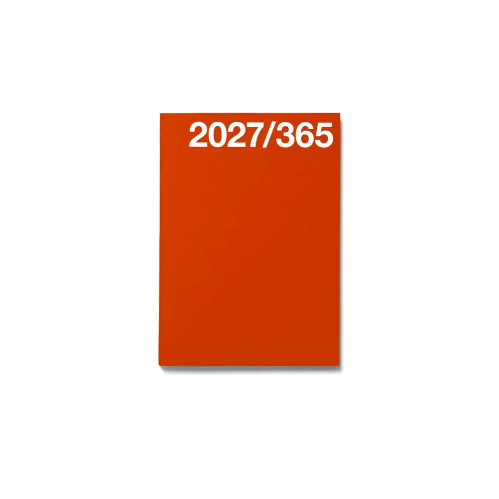 2027/365 Taschenkalender / Basic Planner | Rot / Red | Artikelnummer: delhaas_2027_rot