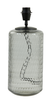 Lampe | Lampenfuß / Tischleuchte DORIAN - Glas / rauch