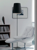 Lampe | Stehleuchte Elvis - schwarz