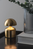 Lampe | Akku - LED Tischlampe Impetu - Mattgold 