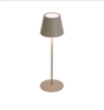 Lampe | Wiederaufladbare LED Tischleuchte LYS - taupe