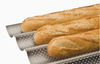 Küchenutensilien | Backform für 4 Baguettes / Kachelblech