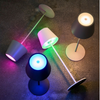 Lampe | Wiederaufladbare LED Tischleuchte Lys - schwarz