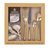 Besteck | 16tlg. Besteckset Golden Shiny - Gold Glänzend