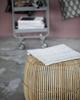 Hocker | Beistelltisch Rattan Modern - Natur