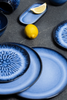 Teller | Speiseteller Wonder Blue Seashell - Blau 