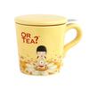 Tasse | Teetasse Or Tea? mit integriertem Teesieb - Gelb