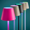 Lampe | Wiederaufladbare LED Stehleuchte LYS -  grau