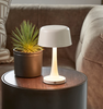 Lampe | Wiederaufladbare LED Tischleuchte Bellagio - weiß