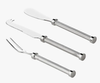 Messer | 3tlg. Vorlegeset Forma -Käsemesser, Buttermesser, Vorlegegabel