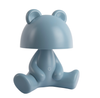 Lampe | Akku-Tischlampe Leitmotiv Bear - Light Blue 