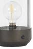 Lampe | Batteriebetriebene LED Tischleuchte FARDOU - Dunkelbronze 