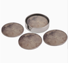 Wein Accessoires | 4er Set Untersetzer Vienna  - AntikGold