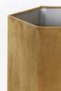 Lampenschirm | Hexagon Velours / Samt - Braun / Ocker 